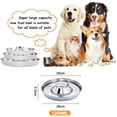 thumbnail image 2 of Cuencos para cachorros de acero inoxidable, cuencos para gatos para agua y comida, cuenco alimentador para cachorros, 2 of 5