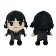 thumbnail image 2 of Wednesday Addams Plush Toys, 9.8 Inch Addams Family Stuffed Doll, 2 of 4