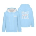 thumbnail image 1 of WZXFASHION Chandail à Col Imprimé pour la Journée de Compétition pour Femmes, Épaules Dénudées, Manches Longues, Liquidation à 50 % de Rabais, Chandail à Capuchon à Fermeture à Glissière Brodé, 1 of 9
