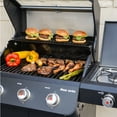 thumbnail image 4 of Monument Grills Mesa 3-Burner Black Propane Gas Grill with Clear View Lid and LED Controls, 4 of 23