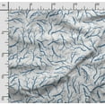 thumbnail image 2 of Soimoi Texture Print, Poly Taffeta Fabric Decor Sewing Fabric By The Yard- 56 Inch WideDecorative Fabric For Outdoor Upholstery, Umbrellas And Home Accents-Blue, 2 of 5