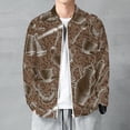 thumbnail image 6 of Lightweight Jacket for Men - Coffee Pots Cuteness Casual Zip Up Bomber Jacket Men Spring Fall Windbreaker Coat with Pocket, 6 of 6