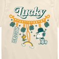thumbnail image 2 of Peanuts - St. Patrick's Charm Chain Short Sleeve Graphic T-Shirt, 2 of 5