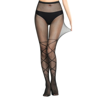 

DTOWER Black Stockings Various Patterns Passionate Mysterious High Waist Cosplay Prop Fancy Dress Tights Sweet Gift Panty-hose