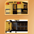thumbnail image 6 of Honchoes City School Bus Building Set Compatible with Lego City Vehicle Model for Adults 788 Pcs, 6 of 6