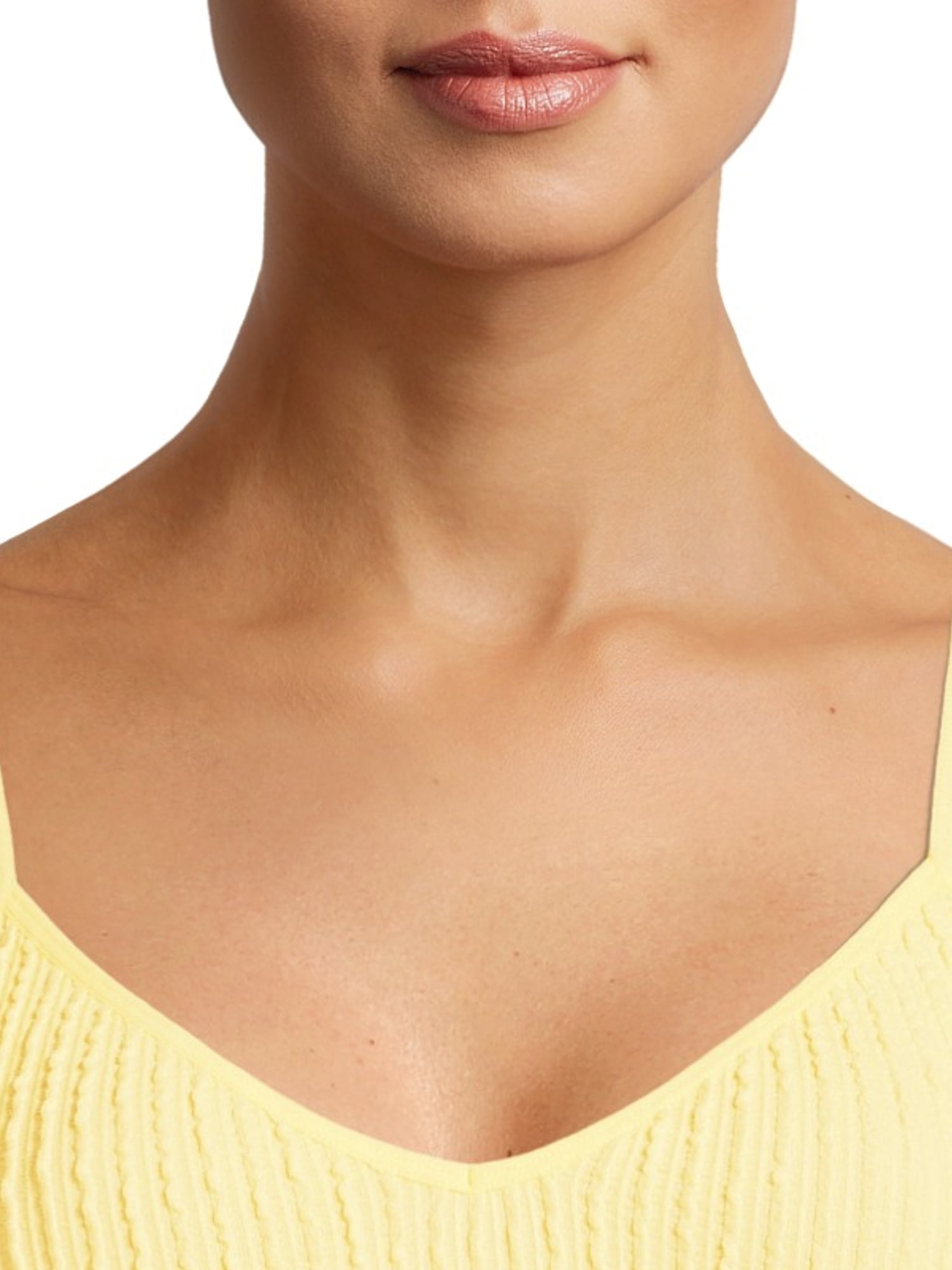No Boundaries Juniors' Puff Texture Unlined Brami Bra