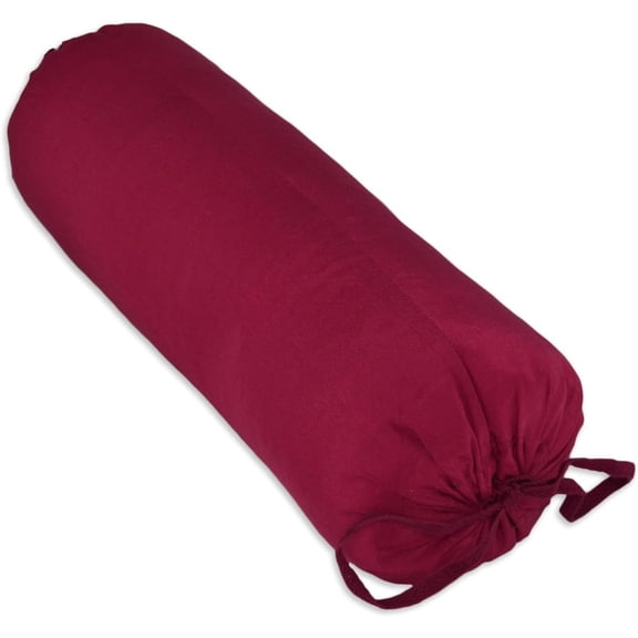 Silk Neck Pillow with Buckwheat Hull Fill