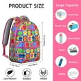 thumbnail image 6 of Cute Dog Print Backpack for School - Large Capacity Bookbag with Organizer Pockets, Durable Waterproof Fabric, Comfortable Carry for Students & Commuters, 6 of 6