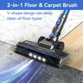 thumbnail image 5 of UMLo Cordless Vacuum Cleaner, 6-in-1 Lightweight Stick Vacuum for Hard Floor Carpet Pet Hair, 5 of 10