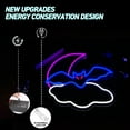 thumbnail image 6 of Y YUNHSOM Bat Neon Signs Halloween Decor, Moon and Bat LED Neon Lights, Bat Shape Neon Lights USB Powered for bedroom, Kids Gift, Living Room, Bar, Party, Christmas, Wedding, Halloween, 6 of 8