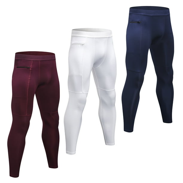running tights with zip pocket