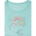 thumbnail image 2 of Disney Ariel The Little Mermaid Toddler Girls Short Sleeve Tutu Dress, Sizes 12M-5T, 2 of 3