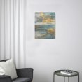 thumbnail image 3 of 12x16 inch Abstract Ocean Canvas Print - Captivating Sunrise & Sunset Art for Bathroom and Coastal Themed Decor, 3 of 7
