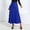Dark Blue, variant on Skirts for Women Elegant High-Waisted Satin Pencil Skirt for Women with Elastic Waistline Classic Solid Tone Skirt for Formal and Casual Occasions Green XL