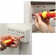 thumbnail image 5 of Juego de 7 destornilladores aislados para electricista de 500 V con destornillador probador, destornillador aislado con mango, destornillador aislado magnético intercambiable, kit de, 5 of 6