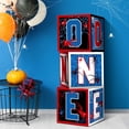 thumbnail image 1 of Cajas de globos decorativas con forma de araña para fiesta de primer cumpleaños, x3, 1 of 6