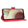 thumbnail image 5 of Case for Samsung Galaxy A12/M12 Cover Adjustable Detachable Card Holder Magnetic closure Leather Wallet Case - Red, 5 of 5