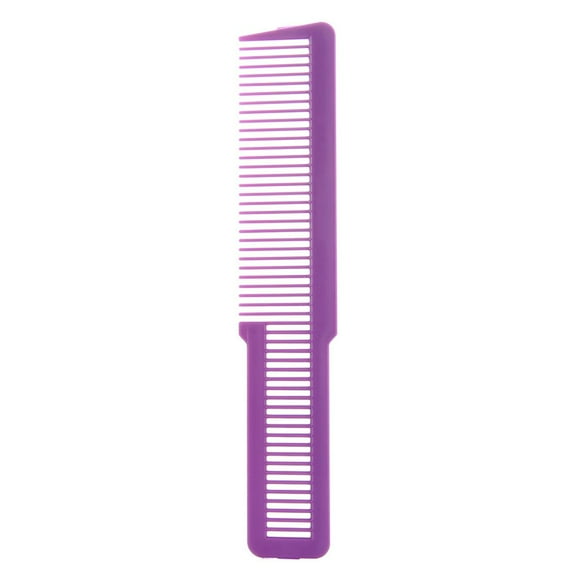 Peines de salón de de parte superior plana profesional, cepillo de pelo, cortadora de peluquero, corte, 1 Púrpura1 jinwen Flat Top Hair Comb