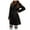 Black, variant on Aayomet Winter Coats For Women Plus Size Women's Lightweight Quilted Longer Length Coat,Black M