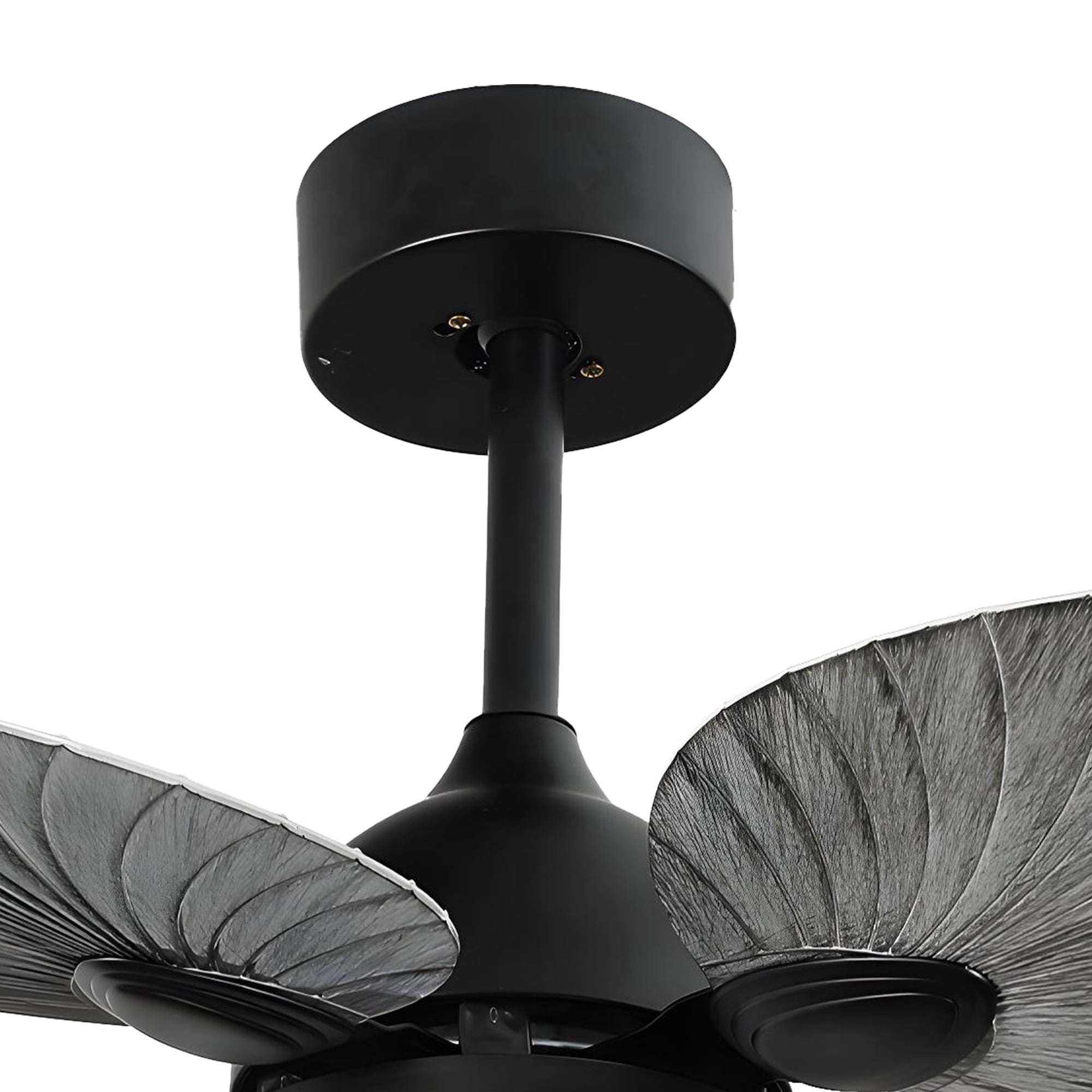 ModFusion 42" Tropical Palm Leaf Ceiling Fan with LED Light & Remote – Quiet DC Motor, 6-Speed, Reversible Airflow