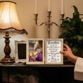 thumbnail image 6 of 1 Box Loss of Grandmother Folding Photo Frame 6x4 Wood 2 Vertical Visual Window Bereavement Picture Frames with Paper Affection Message Card Memorial Gift Photo Frame for Loss of Grandma, 6 of 7