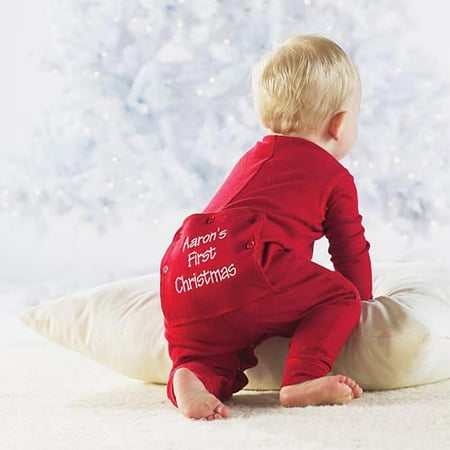 Personalized Baby Long Johns, Name & Date
