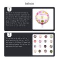 thumbnail image 3 of Bearachild Globos de matrimonio 18 pulgadas Decoración de la casa Confeti Fiestas Ajuste Creativo Seguro Fiesta de cumpleaños Decoración Decoración Kits de decoración para fiestas METRO Bearachild HA060630-13, 3 of 6