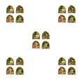 thumbnail image 2 of Ruiboury 1/2/3/5 4pcs/set Fashionable Wall Stickers For Nightlights - Easy Application Waterproof Wide Application 4pcs 5PCS, 2 of 6