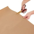 thumbnail image 4 of Hallmark Recyclable Kraft Wrapping Paper (Santas, Trees, Stripes Christmas), 4 of 8