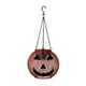 thumbnail image 2 of Linterna Colgante de Calabaza Solar para Halloween | Decoración Exterior de Hierro Resistente Al Agua | Lámpara Portátil de Metal Rojo para Jardín, Porche y Árbol | Decoración Reutilizable para Fiest, 2 of 6