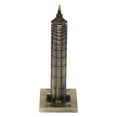 thumbnail image 1 of Edificio famoso, maqueta de la Torre Jin Mao, recuerdo de Shanghái, monumento icónico de 4 pulgadas, 1 of 6