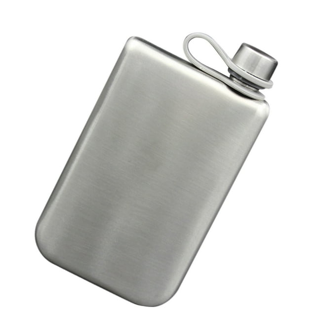 Petaca de 9para Beber Whisky Vino Licor Alcohol Botella de Plata Sunnimix Vasos con petaca