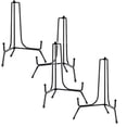 thumbnail image 1 of 2 Pack Improved Anti Slip Plate Stands For Display 8 Inch Plate Holder Display Stand Picture Frame Holder Stand Black Easel Stands For Photo Decorative Plate Tablets And, 1 of 8