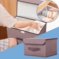 thumbnail image 1 of Boîte de Rangement Pliable Vêtements Divers Boîte de Rangement Portable avec Couvercle Boîte de Rangement Pliable, 1 of 6