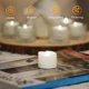 thumbnail image 2 of Paquete de 48 velas de té a batería a granel, velas de té de larga duración, funciona con pilas, sin llama, parpadeantes, románticas velas de boda para bodas, propuestas, aniversarios, decoraciones navideñas, 1-2/5 pulgadas de diámetro, 1-1/4 pulgadas de alto, blanco puro, 48 unidades, 2 of 5