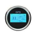 thumbnail image 1 of 7 Backlights 85mm Boat Car Digital GPS Speedometer LCD Speed Gauge Odometer Course With GPS Antenna ,Universal Compatibility, 1 of 7