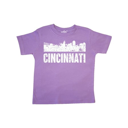 

Inktastic Cincinatti Skyline Grunge Gift Toddler Boy or Toddler Girl T-Shirt