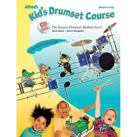 Alfred 00-24406 KIDS DRUMSET COURSE-BK&CD