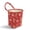Cute Red Christmas Reindeer, variant on Xixirimido Quilted Car Trash Bin, Hanging Seat‑Back Organizer Reusable, Quilted Fabric, Adjustable Hanging Strap, Spacious, Easy to Install, Fits Most Car Headrests, Cute Red Christmas Reindeer