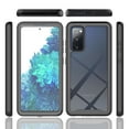 thumbnail image 6 of Galaxy S20 FE 5G Case with Built in Screen Protector,Dteck Full-Body Shockproof Rubber Hybrid Protection Crystal Clear PC Back Protective Phone Case Cover for Samsung Galaxy S20 FE,Black, 6 of 6