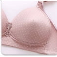 thumbnail image 5 of ATENAR Bras for Women,Wireless Bras for Women,Womens Bras,Breathable,Comfort Fit,Solid,Nylon,Spandex,Pink,S(US:4), 5 of 8