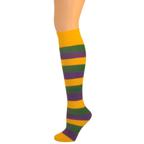 Knee High Striped Socks 8-12 yrs AJs Girls Thigh High Ragdoll Socks Socks Size 6-9 approx 