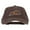 Brown, variant on Kentucky with Map Outline Embroidered Washed Cotton Cap - Navy OSFM