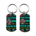 thumbnail image 2 of Cocker Spaniel Dad Like a Regular Dad Only Cooler Happy Father's Day Stainless Steel Keychain Cockers Dog Lover Gifts Collar Charm Tag Keyring - 02007, 2 of 5