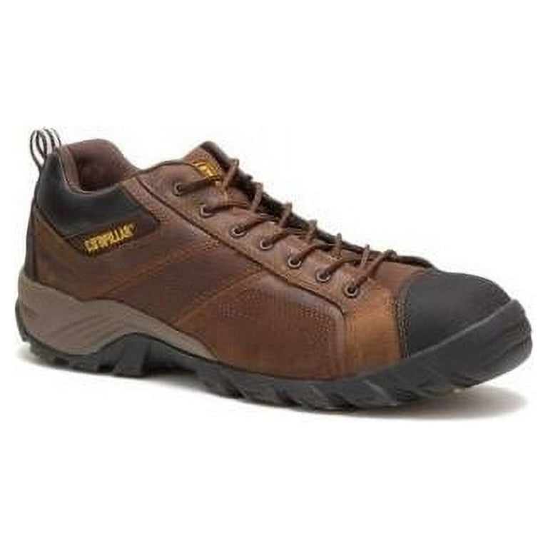 CAT Footwear 220129 12 in. Mens Argon Safety Composite Toe Leather Boot,  Medium - Dark Brown