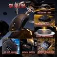thumbnail image 2 of ATTACK SHARK X8ULTRA Mouse for Large Hand, Nordic52840 MCU, 55g SUPERLIGHT, PixArt PAW3950MAX Gaming Sensor, DPI up to 42000, Ice-Cool Nano Coating, BT/2.4G Wireless/Wired, 500mAh Battery (Black), 2 of 9