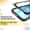 thumbnail image 2 of Rome Tech Funda para Google Pixel 9 Pro XL (2024), con Clip para Cinturón y Soporte, Doble Capa a Prueba de Golpes, Color Negro, 2 of 5