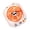 Orange, variant on Adorable Small Fan Square Shape Low Noise Technology 3 Wind Modes Texture Suitable for and Adults