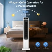 LifePlus Evaporative Air Cooler Tower Fan Portable Air Conditioners Indoor 3-in-1 Humidifier 41.5