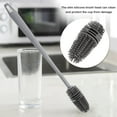 thumbnail image 2 of Toorise Silicone Bottle Cleaning Brush with Reinforced Long Handle 32x3.3CM Water Bottle Cleaner Durable Cup Scrubber Drinking Wine Glass Cup Cleaning Brush Kitchen Tool, 2 of 11